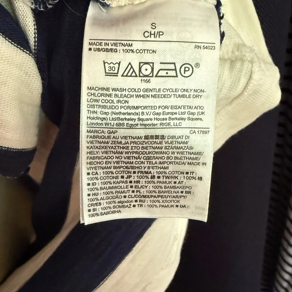 GAP Size S Stripe Dress (2015 Collection) - Picture 3 of 4